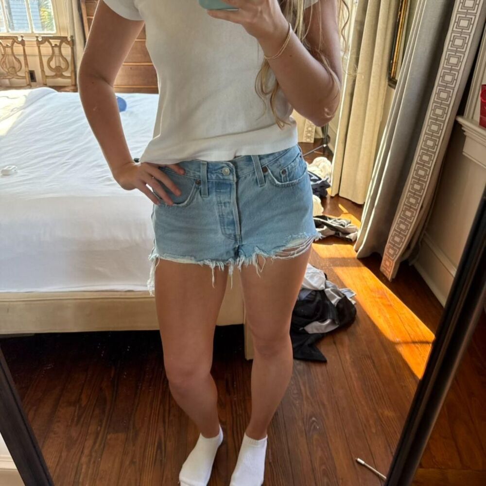 Levi-s Women's Blue Shorts